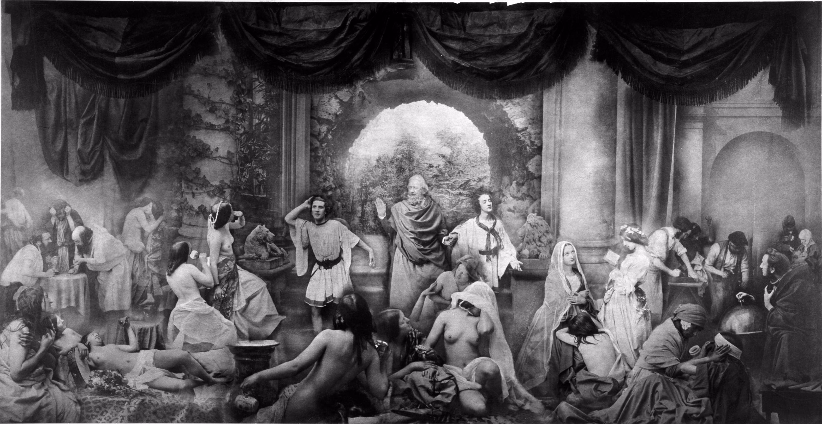 The Two Ways of Life by Oscar Gustave Rejlander